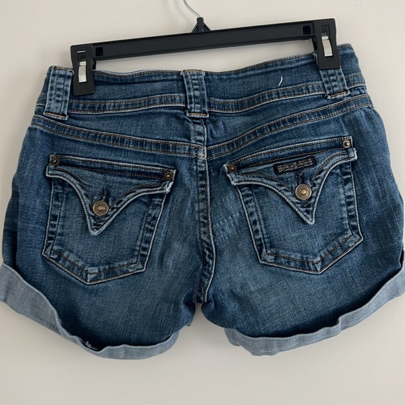 Hudson Cuffed Denim Jean Shorts sz 27 - Picture 7 of 11